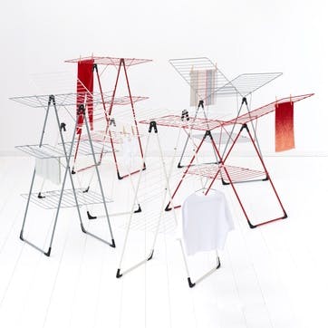 Drying rack, H135 x W67 x D5cm, Brabantia, Tower, ivory