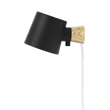 Rise Wall Light L17 x D10 x H9.7cm Black