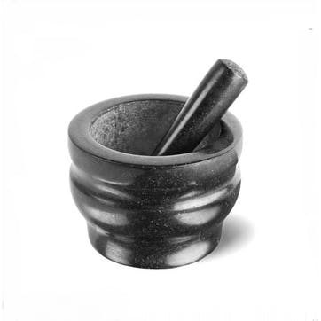 Granite Pestle & Mortar 14cm, Black