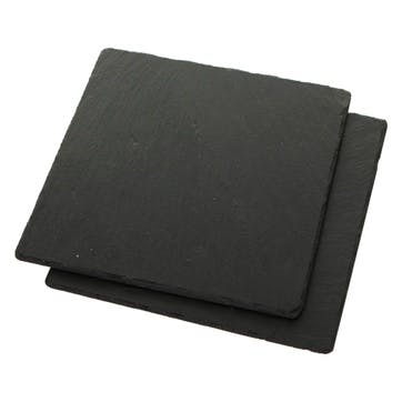 Square Slate Placemat, Set of 2