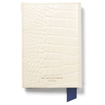 Plain Passport Cover H14 x W9.5cm, Ivory