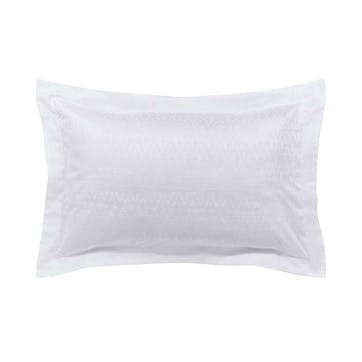 Kham Oxford Pillowcase, Charcoal
