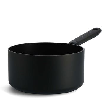 Classic Forged Non-Stick Saucepan 16cm, Black