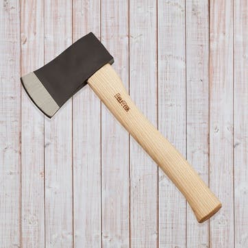 Axe, Carbon Steel Hardened head & Hickory Handle