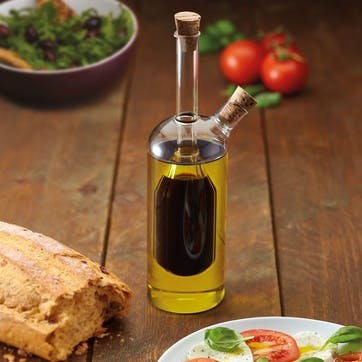 World of Flavours Italian Dual Oil and Vinegar Bottle