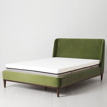 Bed 02 Velvet Double Frame, Vine