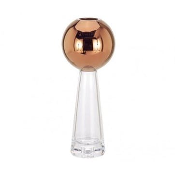 Vase stem, H29cm, Tom Dixon, Tank, copper/glass