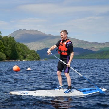 Stand Up Paddleboarding for Two on Loch Lomond