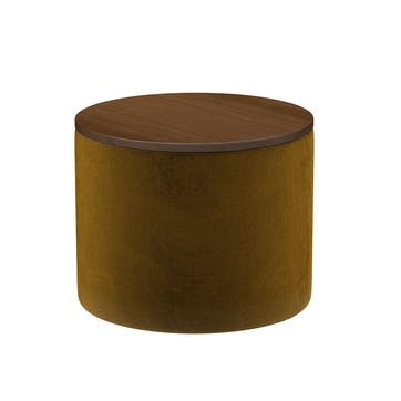 Ringo Storage Drum  , Nefertiti Gold Cotton Matt Velvet