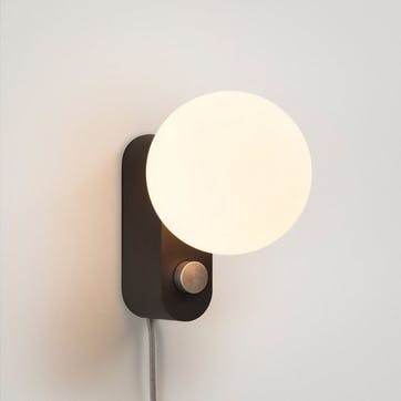 Alumina Table Lamp H28 x W15 Black