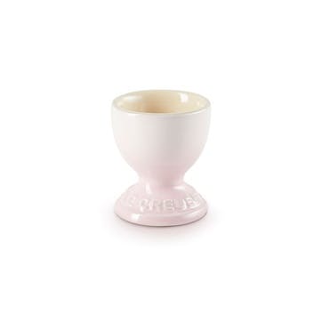 Stoneware Egg Cup , Shell Pink