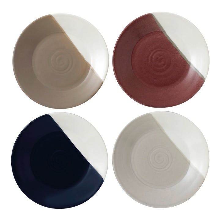 Coffee Studio Side Plates, Set of 4