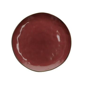 Concerto Dinner Plate, Fire Red