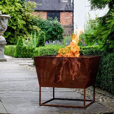 Norfolk, Outdoor Firebowl, Rust