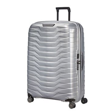 Proxis Suitcase H81 x L57 x W32cm, Silver