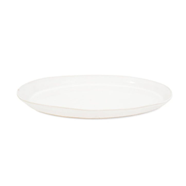 Mervyn Gers Oval Platter - 45cm; White