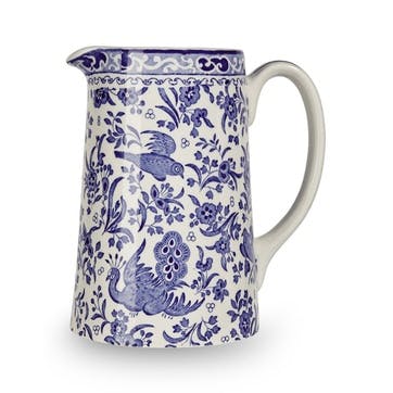 Regal Peacock Tankard Jug, 568ml, Blue