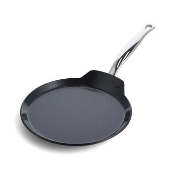 Barcelona Pro  Non-Stick  Pancake Pan 24, Black
