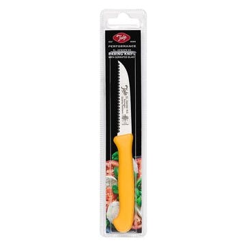 Performance Serrated Paring Knife 24cm, Yellow