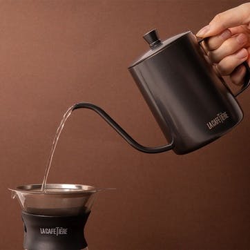Gooseneck Coffee Pour Over Pot 600ml, Grey