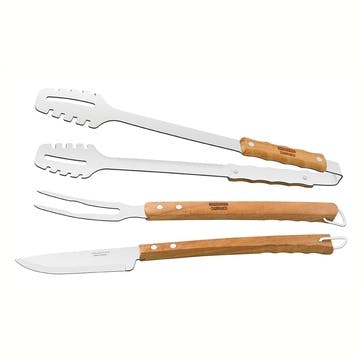 3 Piece Barbeque Tool Set