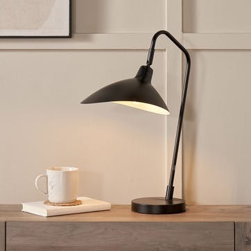 Toulon Table Lamp H50cm, Black