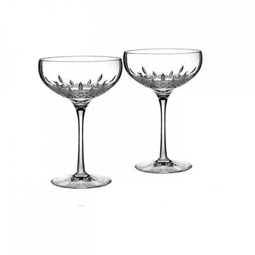 Lismore Essence Champagne Coupe, Set of 2