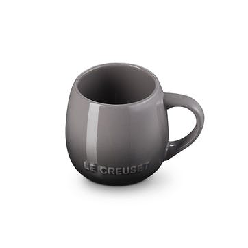 Stoneware Coupe  Mug 320ml, Flint