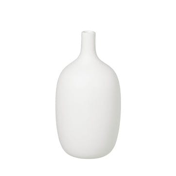 Ceola Vase H21cm, White