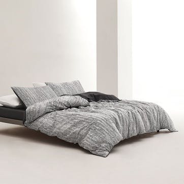 In-Sync King Size Duvet Cover, Grey