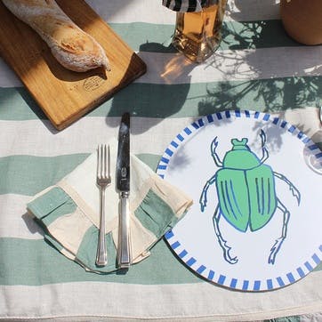 Beetle Placemat, D28cm, Multi