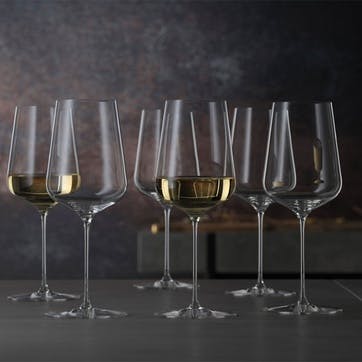 Definition Set of 2 Wine Glasses 550ml, Clear