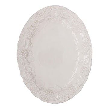 Bianco Serving Dish L37.5 x W26.5cm, White