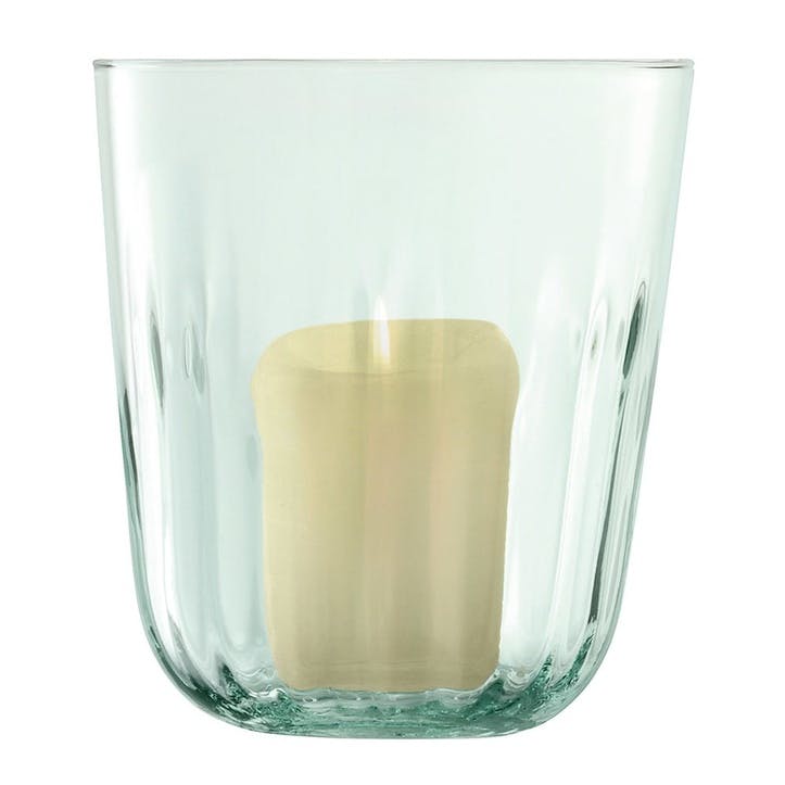Mia, Vase/Lantern Recycled Part Optic, 18cm