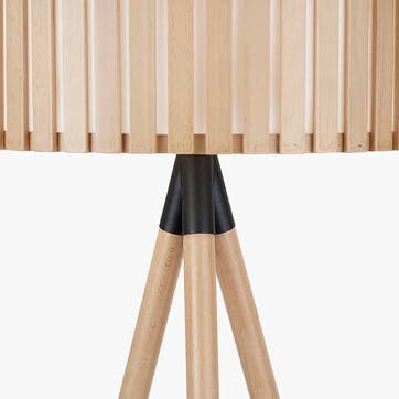 Rabanne Tripod Floor Lamp H152cm, Natural