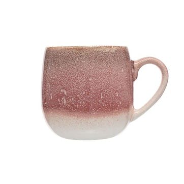 Ombre Mug , 450ml, Pink