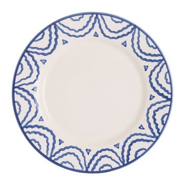 Tabla Set of 2  Side Plates D20cm, Blue