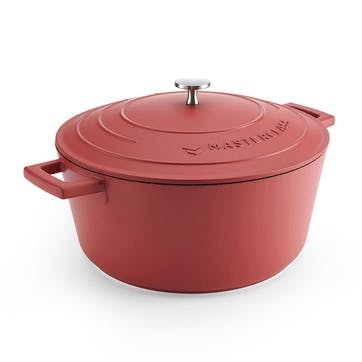 Casserole Dish 5L, Red