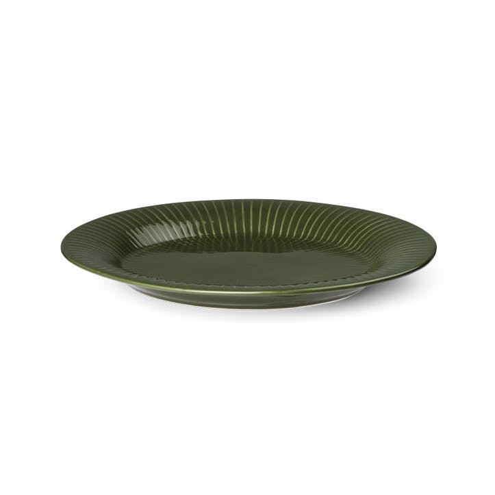 Hammershøi Oval Dish, Dark Green