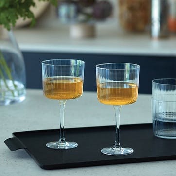 Gio Line Set of 4 Wine Glasses 250ml, Clear