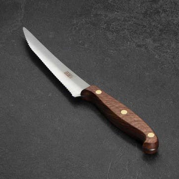 Heritage Oak Scalloped Utility Knife 13cm