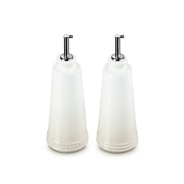 Stoneware Oli & Vinegar 300ml, Meringue