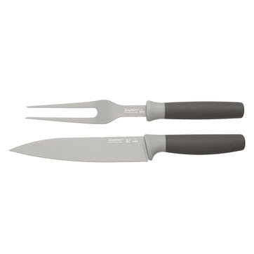 Leo, 2 Piece Carving Set