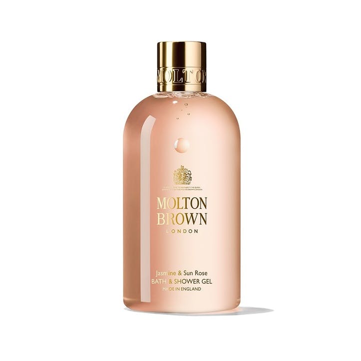 Bath & shower gel, 300ml, Molton Brown, Jasmine & Sun Rose