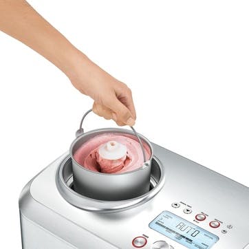 Ice cream maker, 1 litre, Sage, The Smart, stainless steel