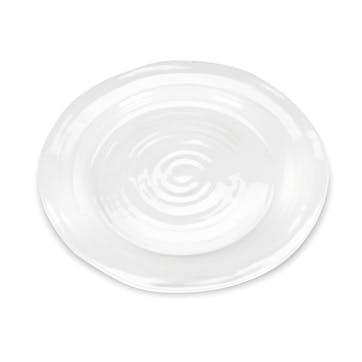 Ceramics Set of 4 Tea Plates, D15cm, White