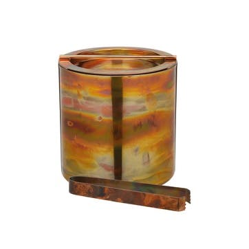 Iridescent Copper Ice Bucket