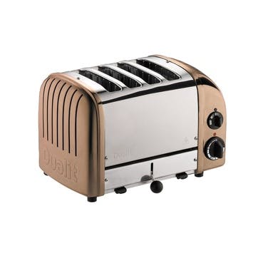 Classic Toaster, 4 Slot; Copper