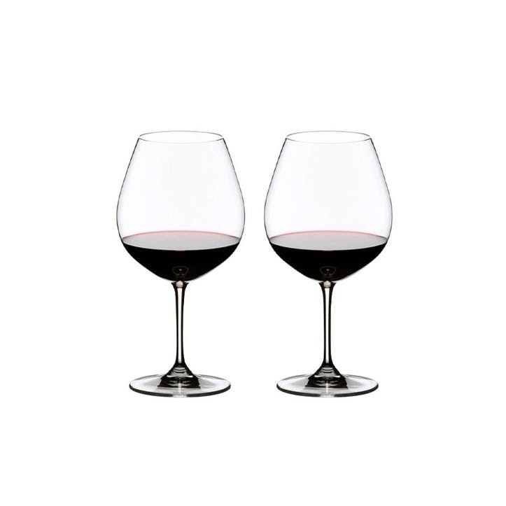 Vinum Pinot Noir (Burgundy Red), Set of 2