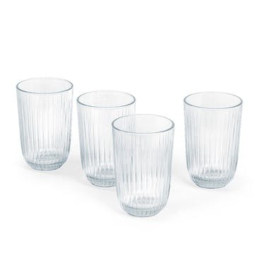 Hammershøi Set of 4 Tumblers 370ml, Clear